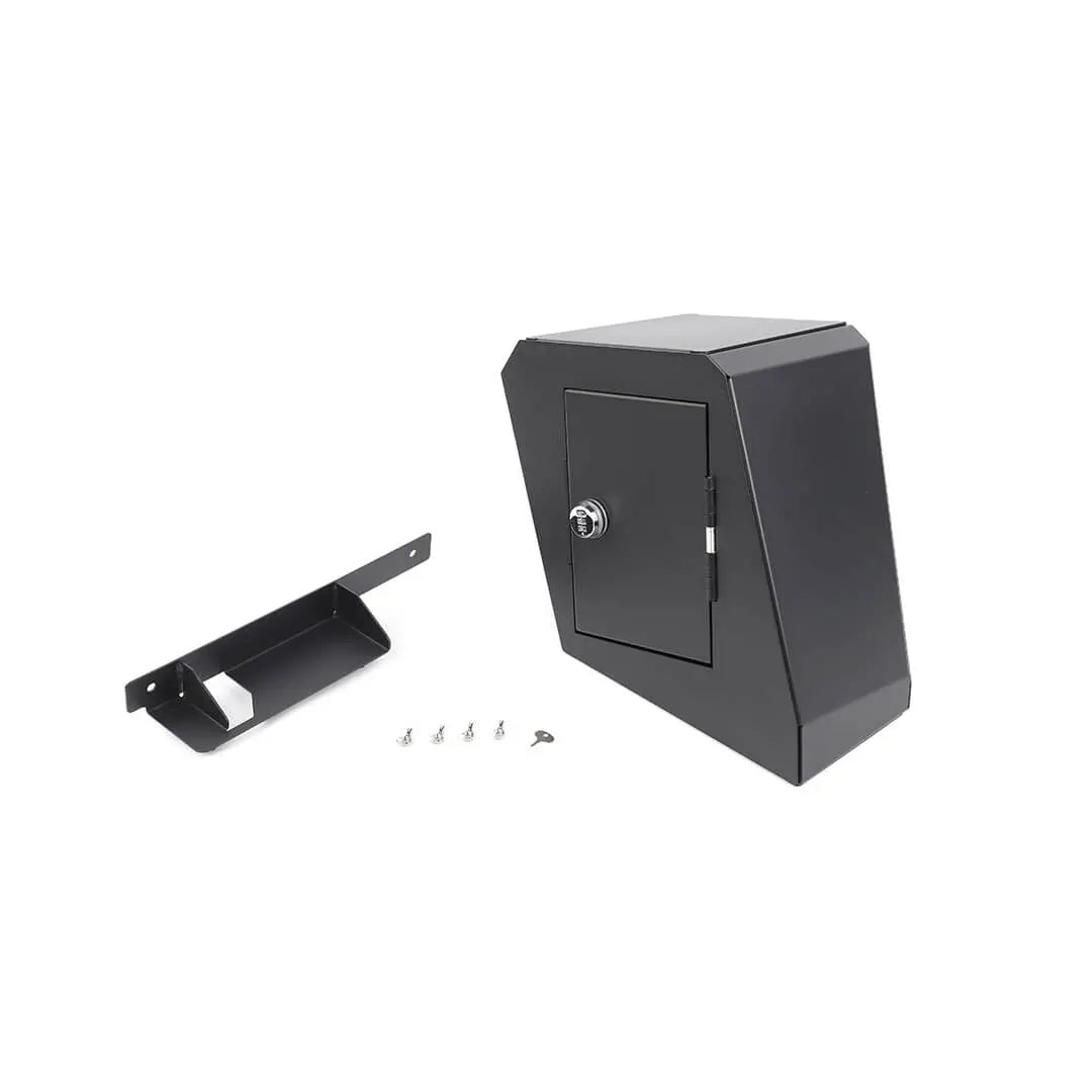 For 2018-2023 Jeep Wrangler JL 4-Door Version Interior Rear Cargo Safe Box Storage Combination Key Lock