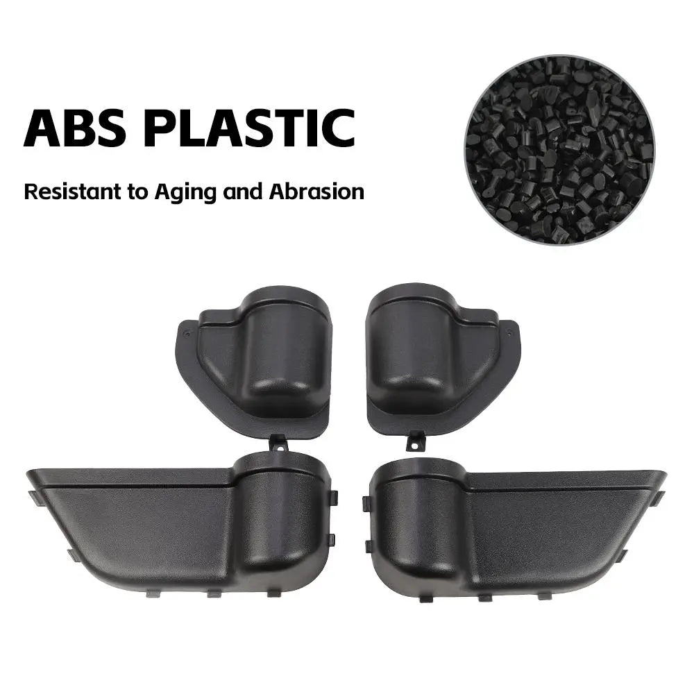 For 2018-2023 Jeep Wrangler JL/Gladiator JT 10 x Co-pilot Grab Bar/ Armrest Box / Center Console Gear/ Door Net Replacement Door Map Pocket Storage Box