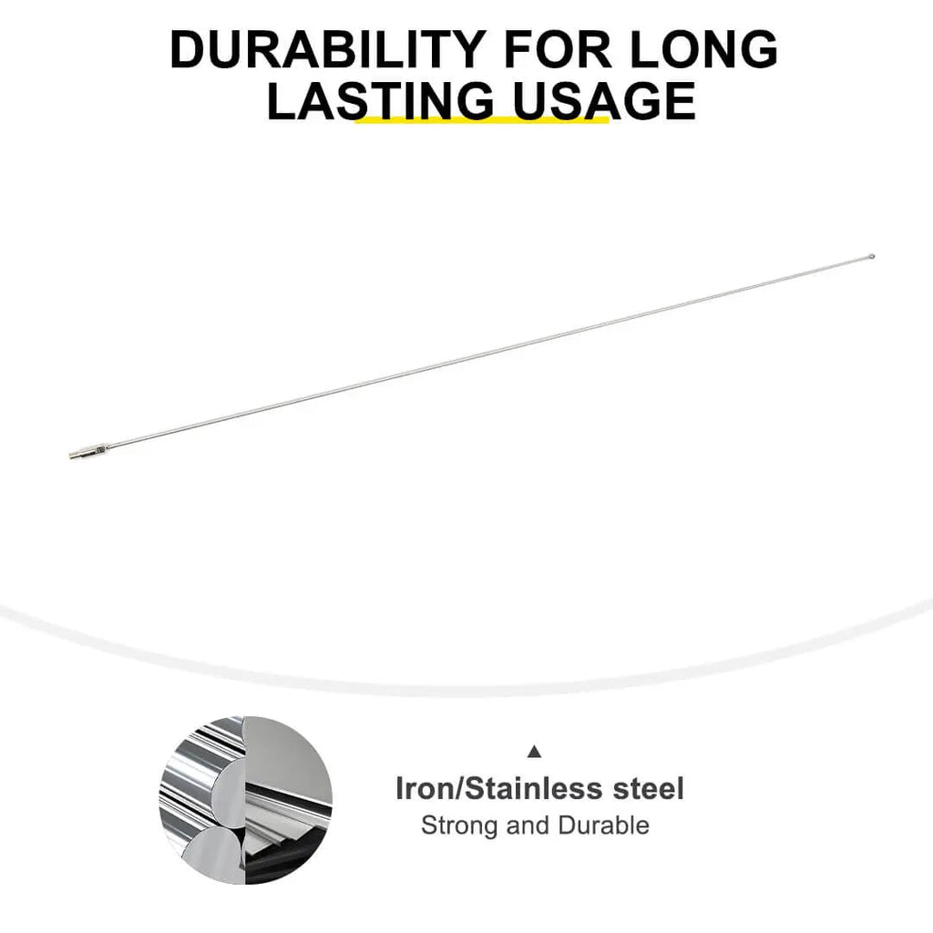 For 2018-2023 Jeep Wrangler JL/Gladiator JT 32.28In Antenna Mast Radio Signal Aerial Antenna Pole AM/FM