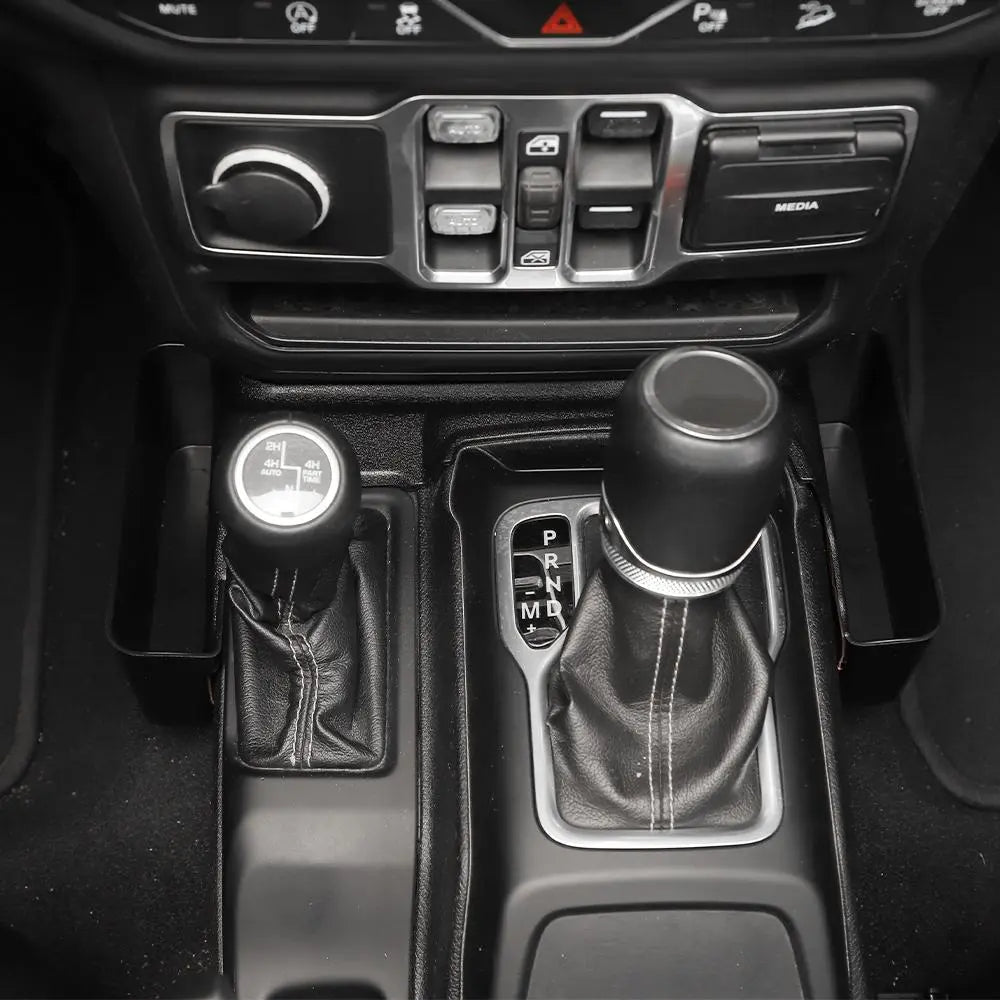 For 2018-2023 Jeep Wrangler JL/Gladiator JT Co-Pilot Grab Bar/ Armrest /Gear Shift Center Console Storage Box