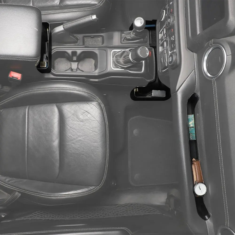 For 2018-2023 Jeep Wrangler JL/Gladiator JT Co-Pilot Grab Bar/ Armrest /Gear Shift Center Console Storage Box