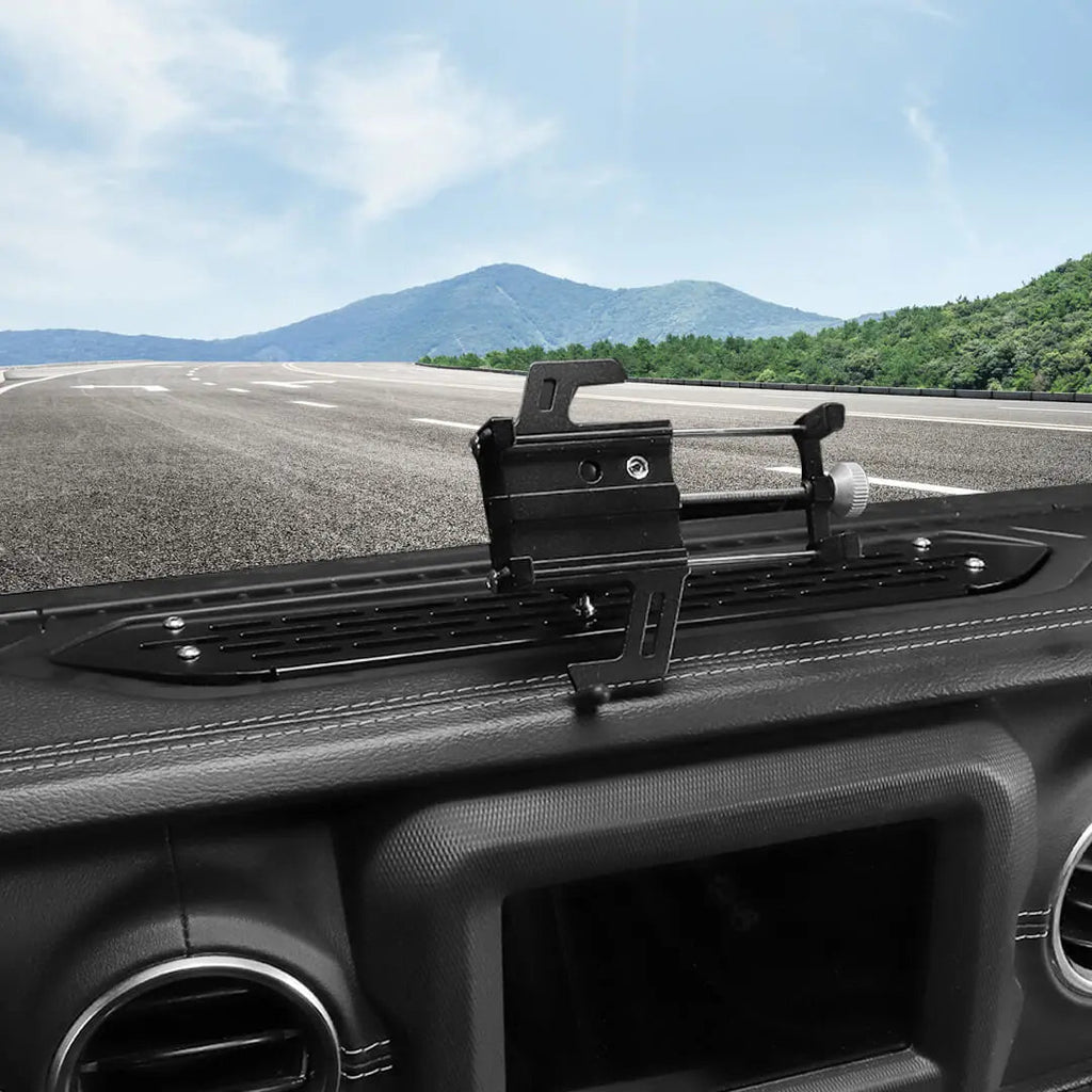 For 2018-2023 Jeep Wrangler JL/Gladiator JT Interior Center Console Mulfuntion Expand Phone Holder Bracket