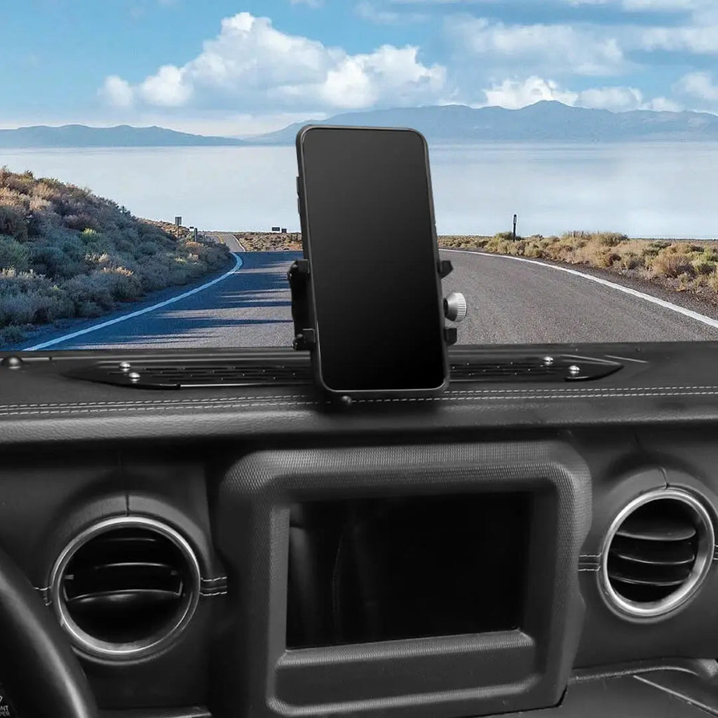 For 2018-2023 Jeep Wrangler JL/Gladiator JT Interior Center Console Mulfuntion Expand Phone Holder Bracket