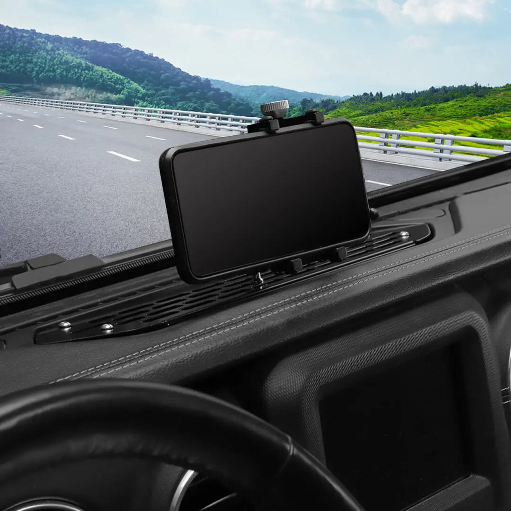 For 2018-2023 Jeep Wrangler JL/Gladiator JT Interior Center Console Mulfuntion Expand Phone Holder Bracket