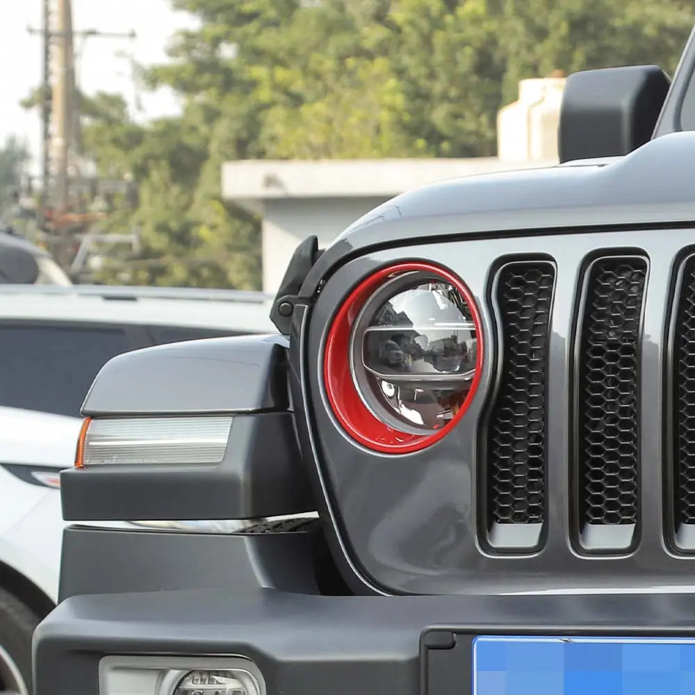 For 2018-2023 Jeep Wrangler JL Gladiator JT Rubicon Headlight Bezels Trim