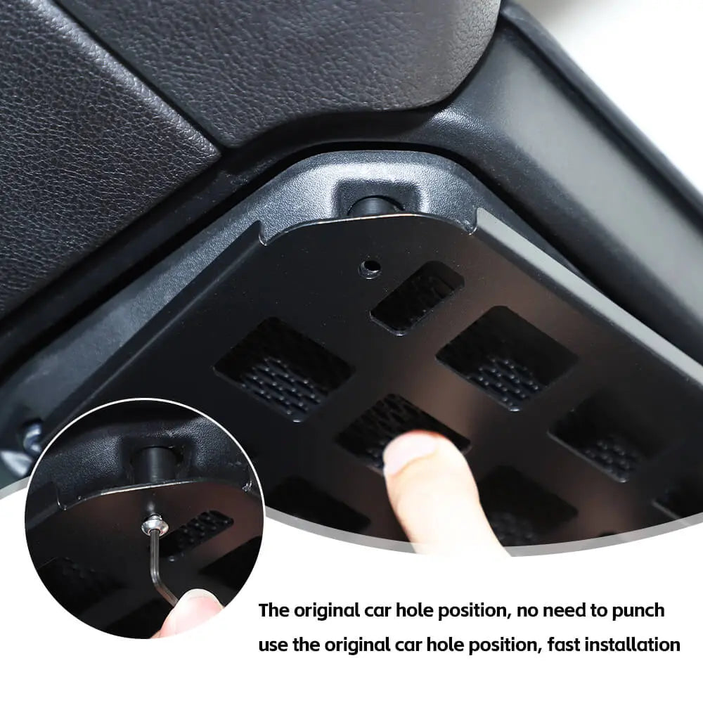 For 2018-2023 Jeep Wrangler JL Iron Top Roof Speaker Shelf Rack