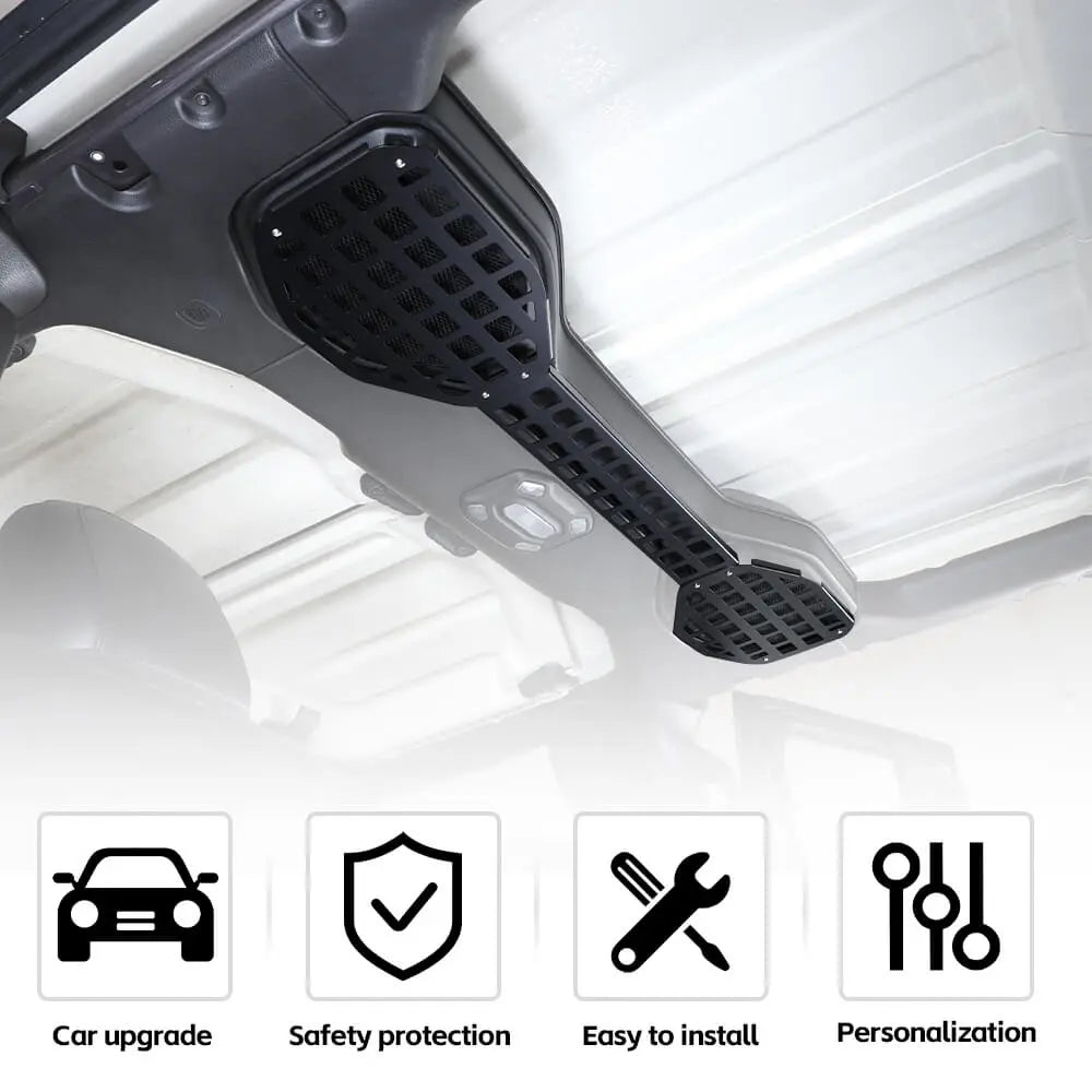 For 2018-2023 Jeep Wrangler JL Iron Top Roof Speaker Shelf Rack