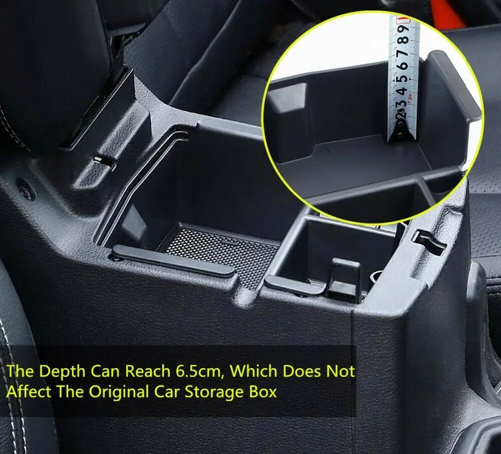 For 2018-2023 Jeep Wrangler JL JLU Co-Pilot Grab Bar/ Armrest Storage Box Divider Plate