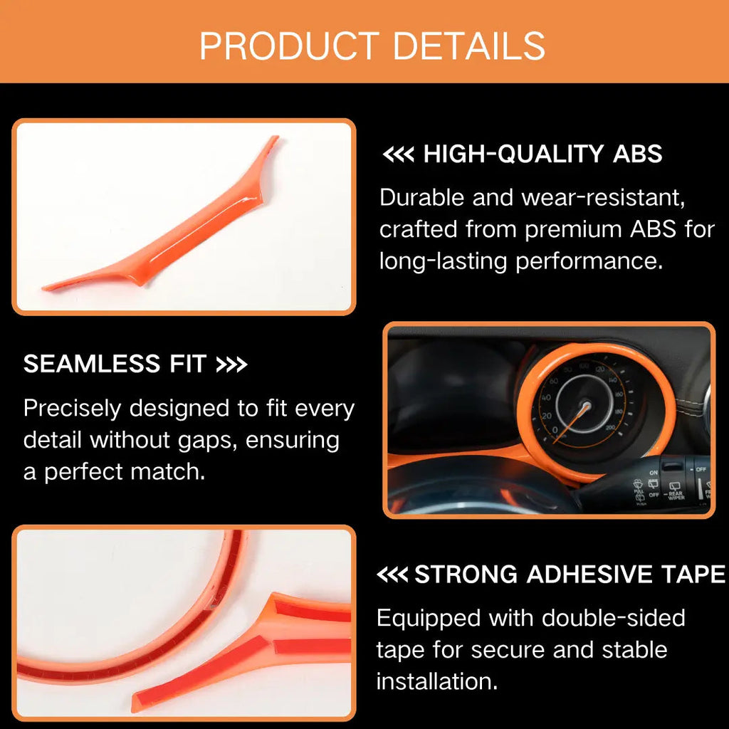 For 2018-2023 Jeep Wrangler JL JLU Gladiator JT 20PCS Full Set Interior Cover Trim Kit