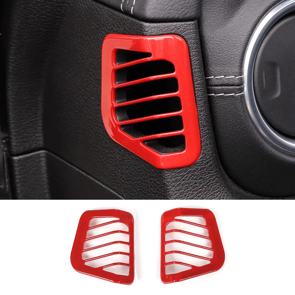 For 2018-2023 Jeep Wrangler JL JLU Interior Trim Full Set Available Separately Red
