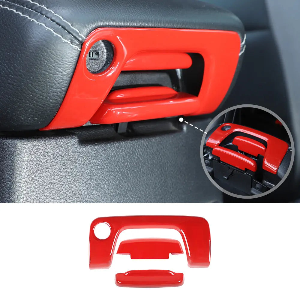 For 2018-2023 Jeep Wrangler JL JLU Interior Trim Full Set Available Separately Red