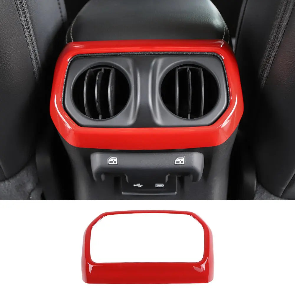 For 2018-2023 Jeep Wrangler JL JLU Interior Trim Full Set Available Separately Red
