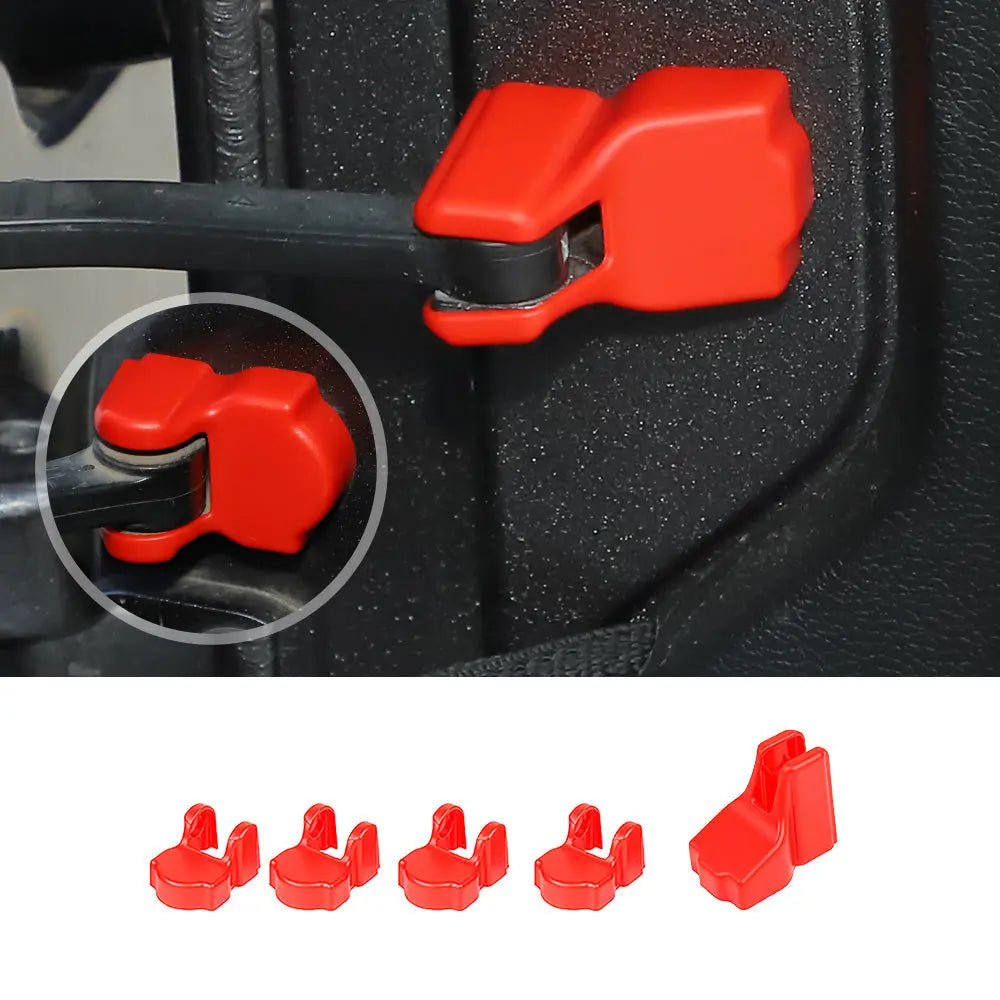 For 2018-2023 Jeep Wrangler JL JLU Interior Trim Full Set Available Separately Red