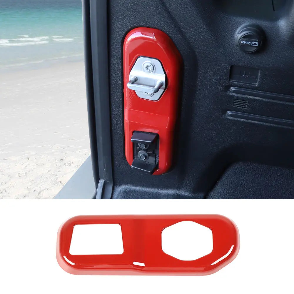 For 2018-2023 Jeep Wrangler JL JLU Interior Trim Full Set Available Separately Red