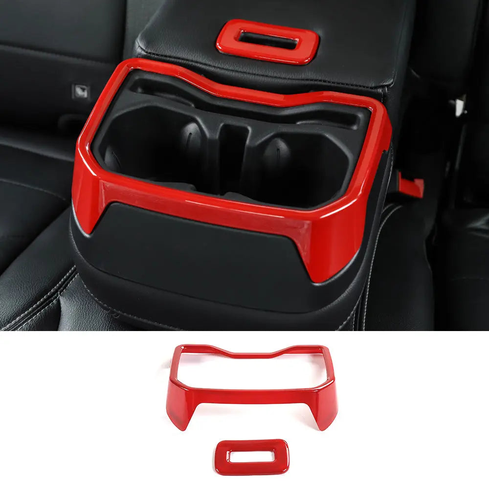 For 2018-2023 Jeep Wrangler JL JLU Interior Trim Full Set Available Separately Red