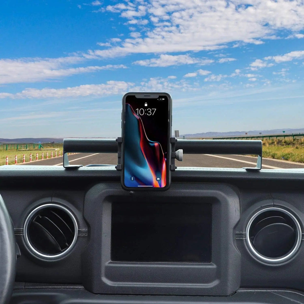 For 2018-2023 Jeep Wrangler JL JLU & Gladiator JT Dash Phone Holder Mount