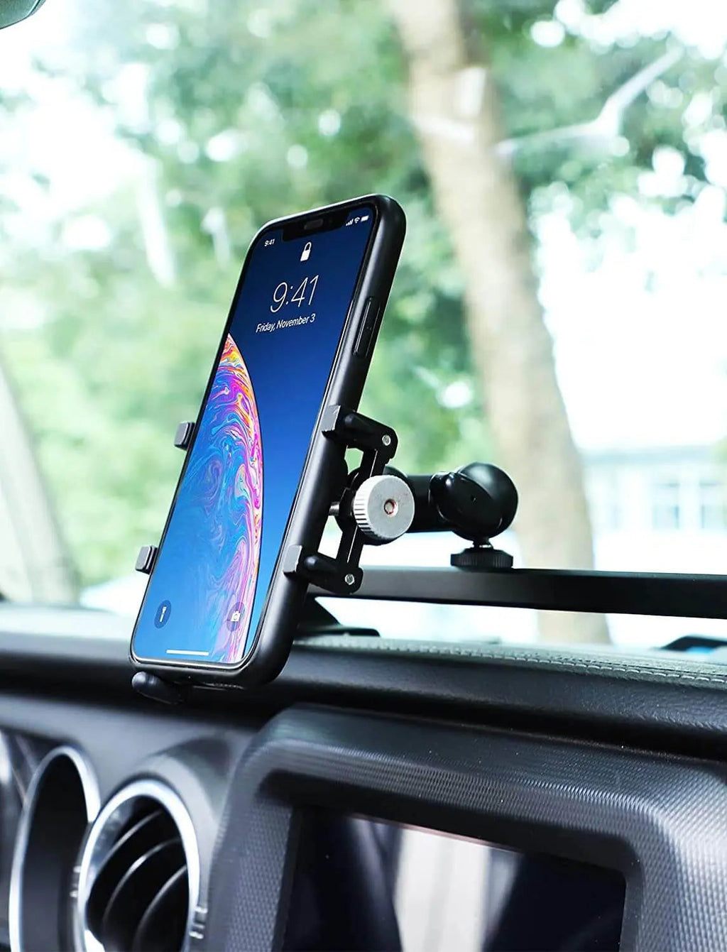 For 2018-2023 Jeep Wrangler JL JLU & Gladiator JT Dash Phone Holder Mount