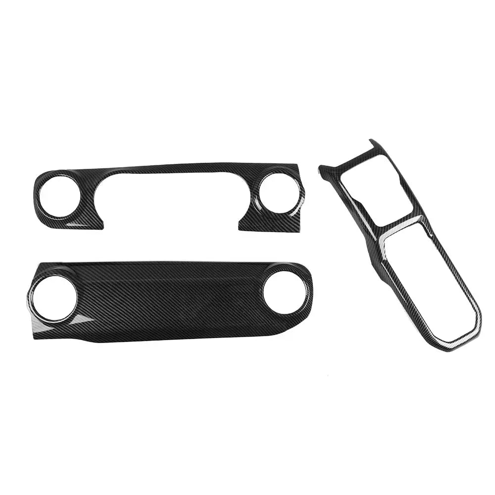 For 2018-2023 Jeep Wrangler JL JLU & Gladiator JT Dashboard Control Console Trim Panel Cover Decor