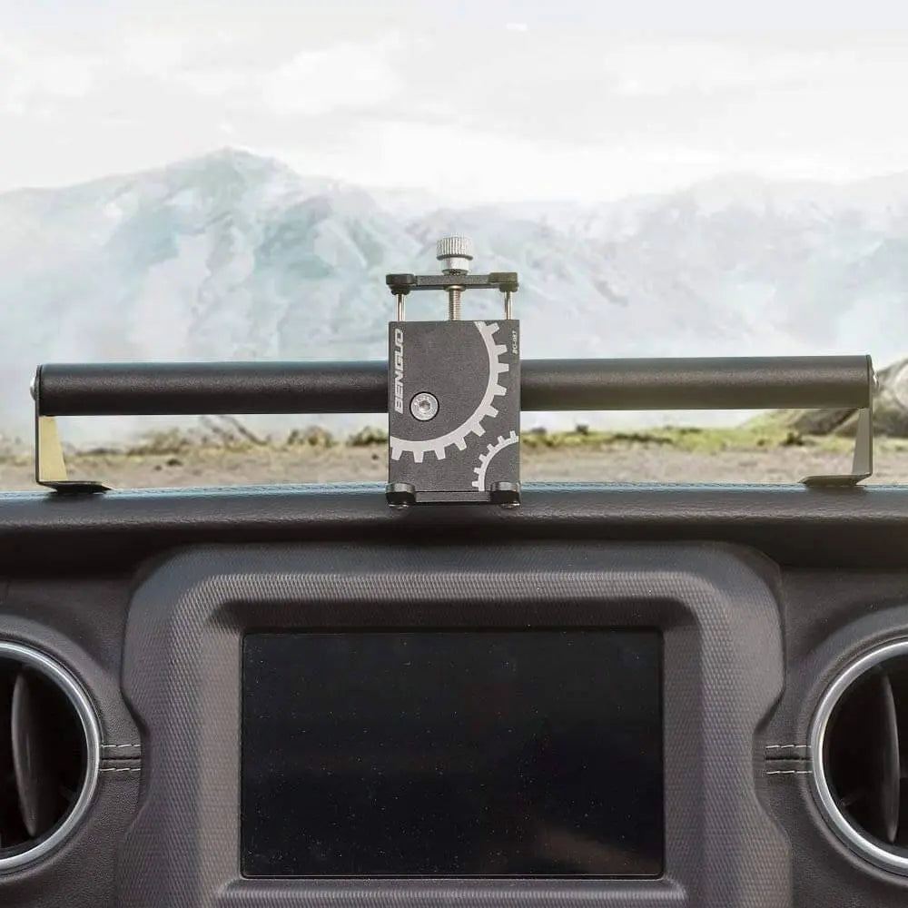 For 2018-2023 Jeep Wrangler JL JLU & Gladiator JT Dashboard Phone Holder Mobile Phone Mount Stand