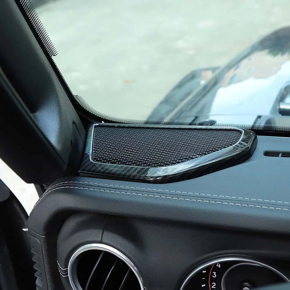 For 2018-2023 Jeep Wrangler JL JLU & Gladiator JT Roof & A-Pillar Speaker Cover Trim Kit