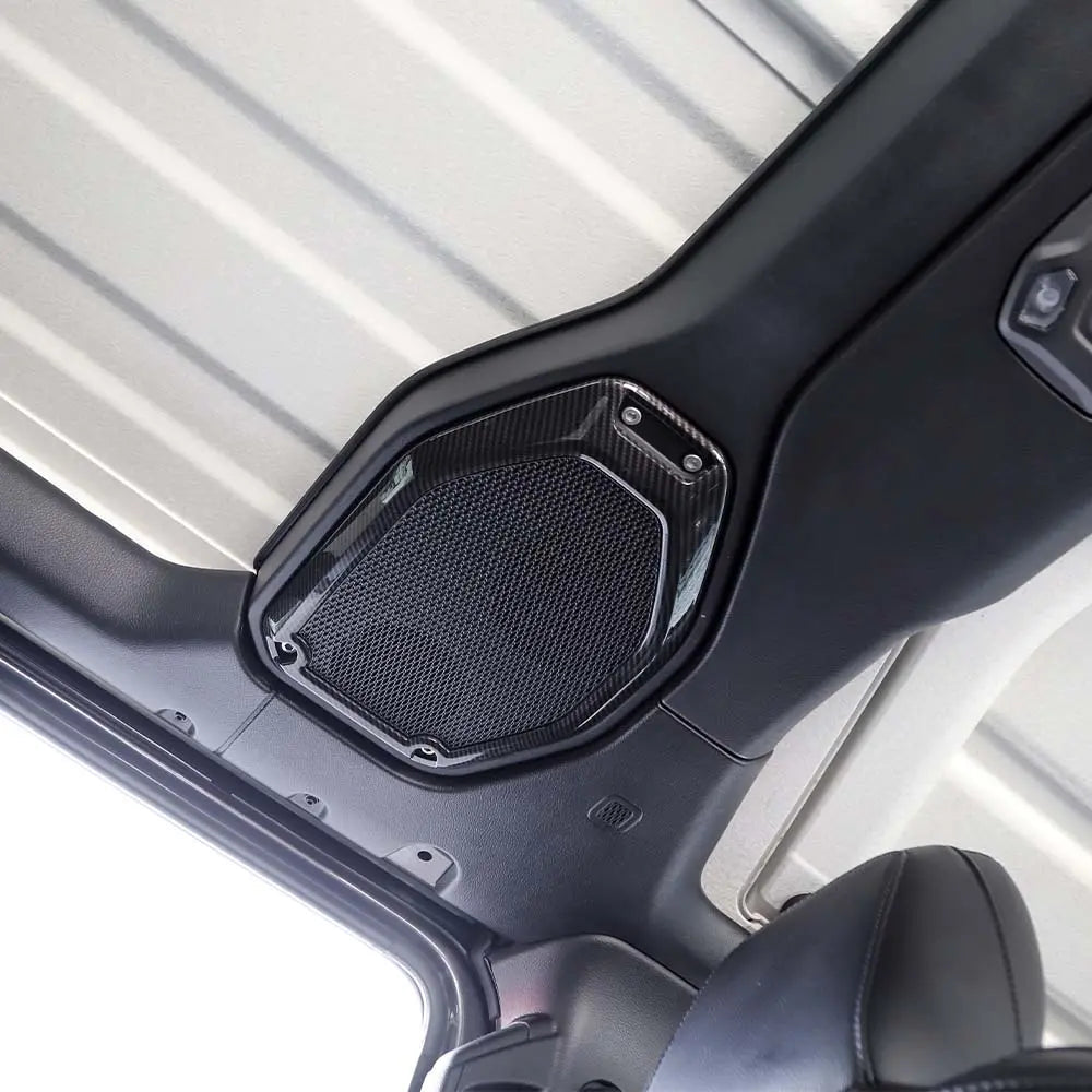 For 2018-2023 Jeep Wrangler JL JLU & Gladiator JT Roof & A-Pillar Speaker Cover Trim Kit