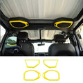 For 2018-2023 Jeep Wrangler JL JLU & Gladiator JT Roof & A-Pillar Speaker Cover Trim Kit