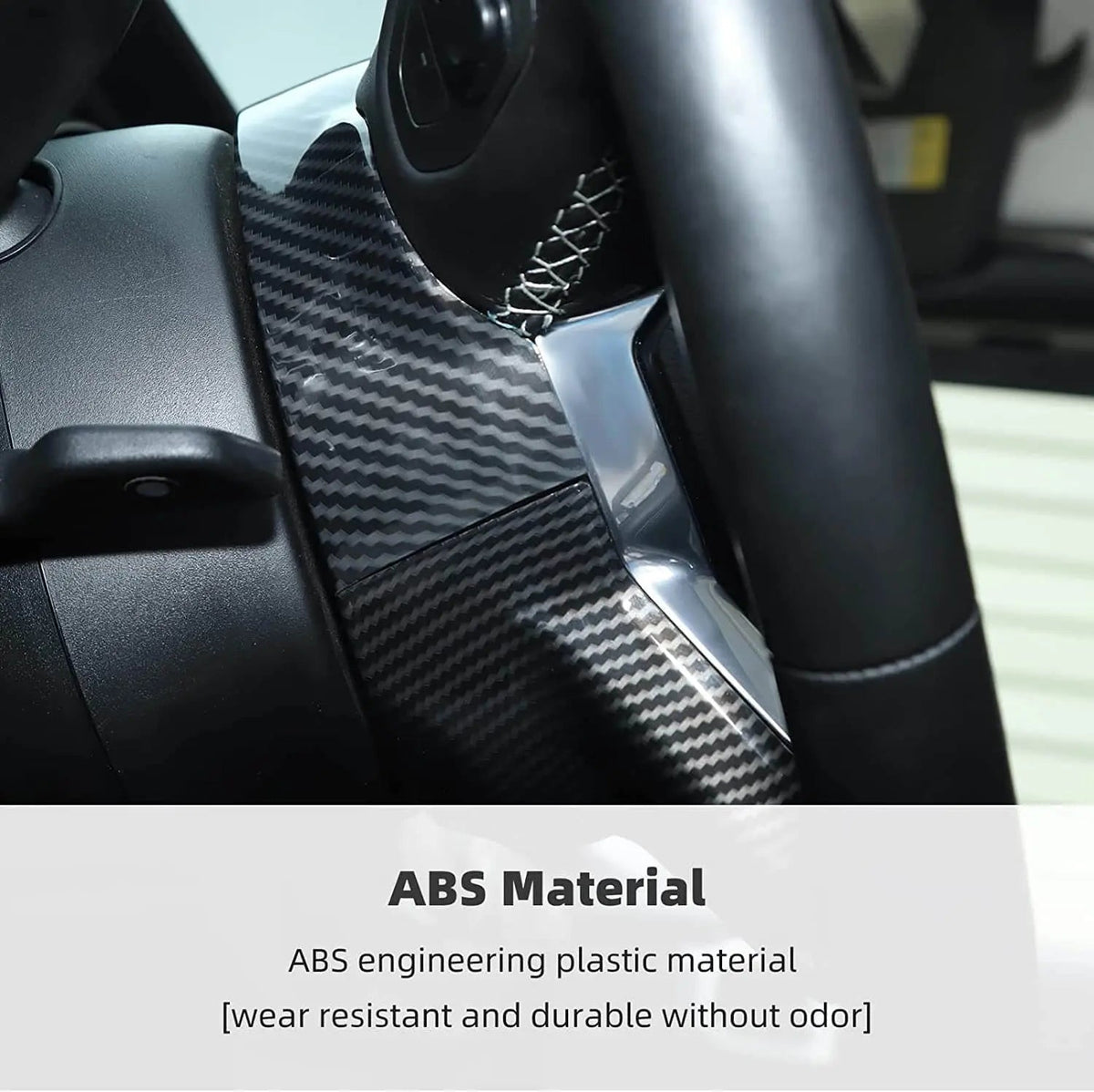 For 2018+ Jeep Wrangler JL JLU & Gladiator JT Steering Wheel Upper Base Trim Cover