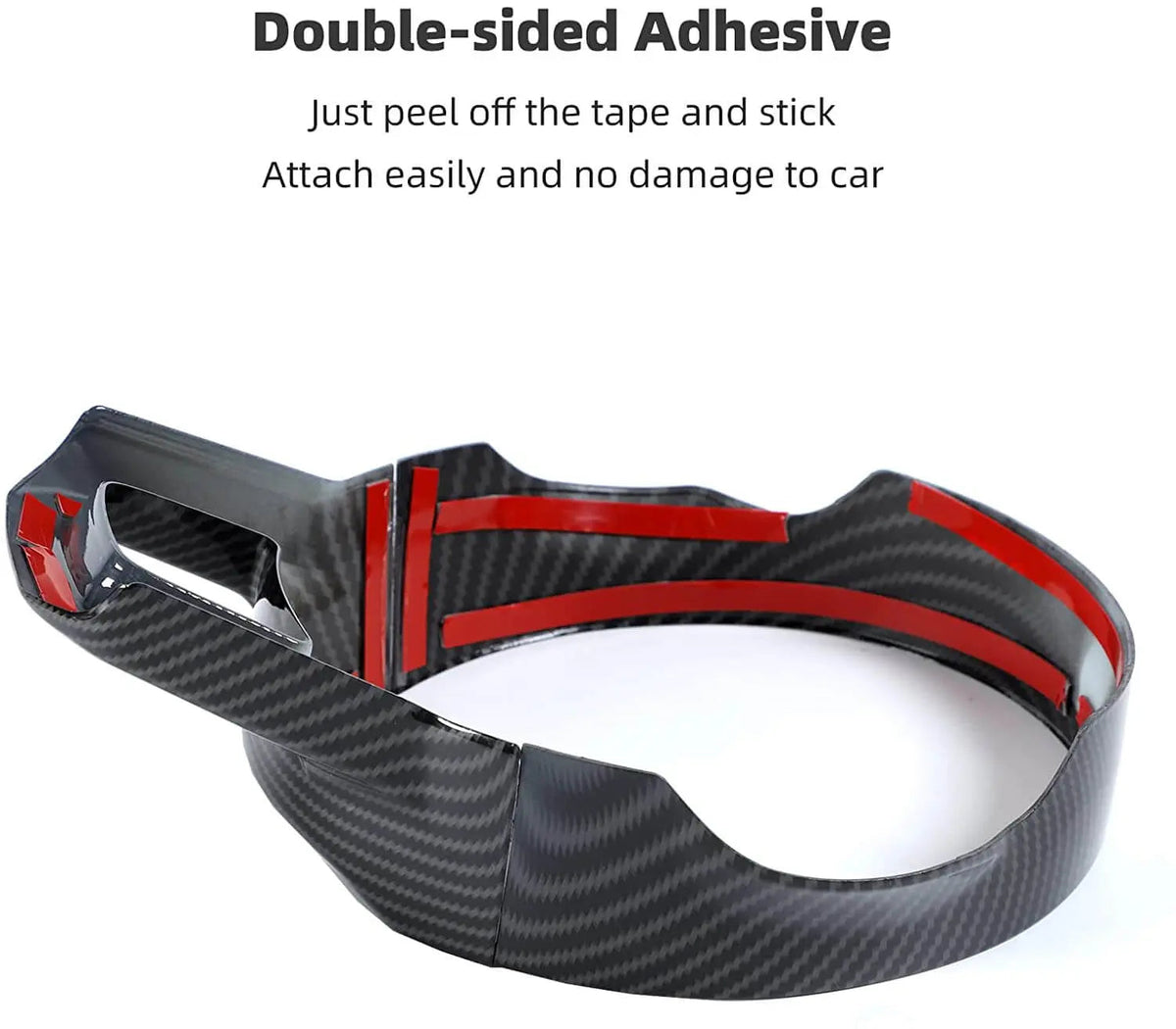 For 2018+ Jeep Wrangler JL JLU & Gladiator JT Steering Wheel Upper Base Trim Cover