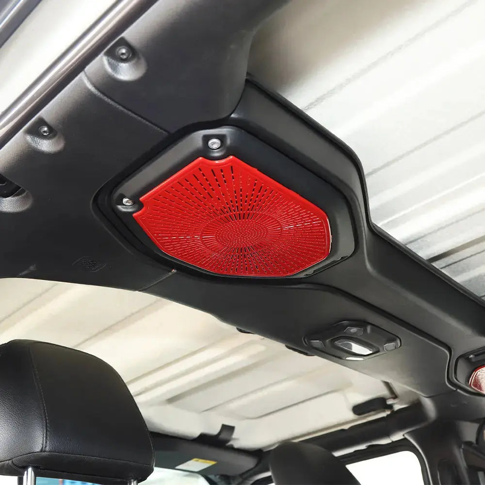 For 2018-2023 Jeep Wrangler JL JLU & Gladiator JT Top Speaker Audio Panel Trim Cover