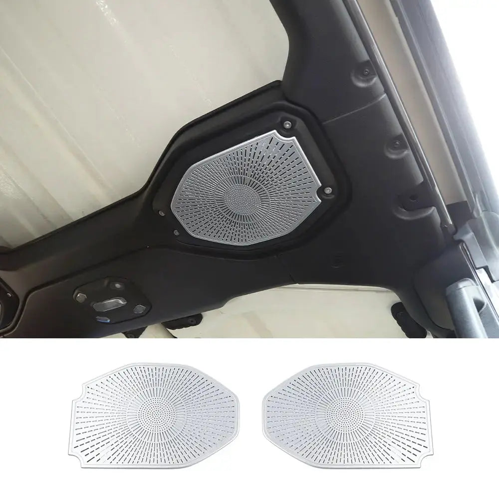 For 2018-2023 Jeep Wrangler JL JLU & Gladiator JT Top Speaker Audio Panel Trim Cover