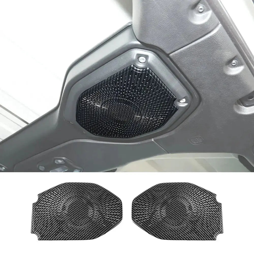 For 2018-2023 Jeep Wrangler JL JLU & Gladiator JT Top Speaker Audio Panel Trim Cover