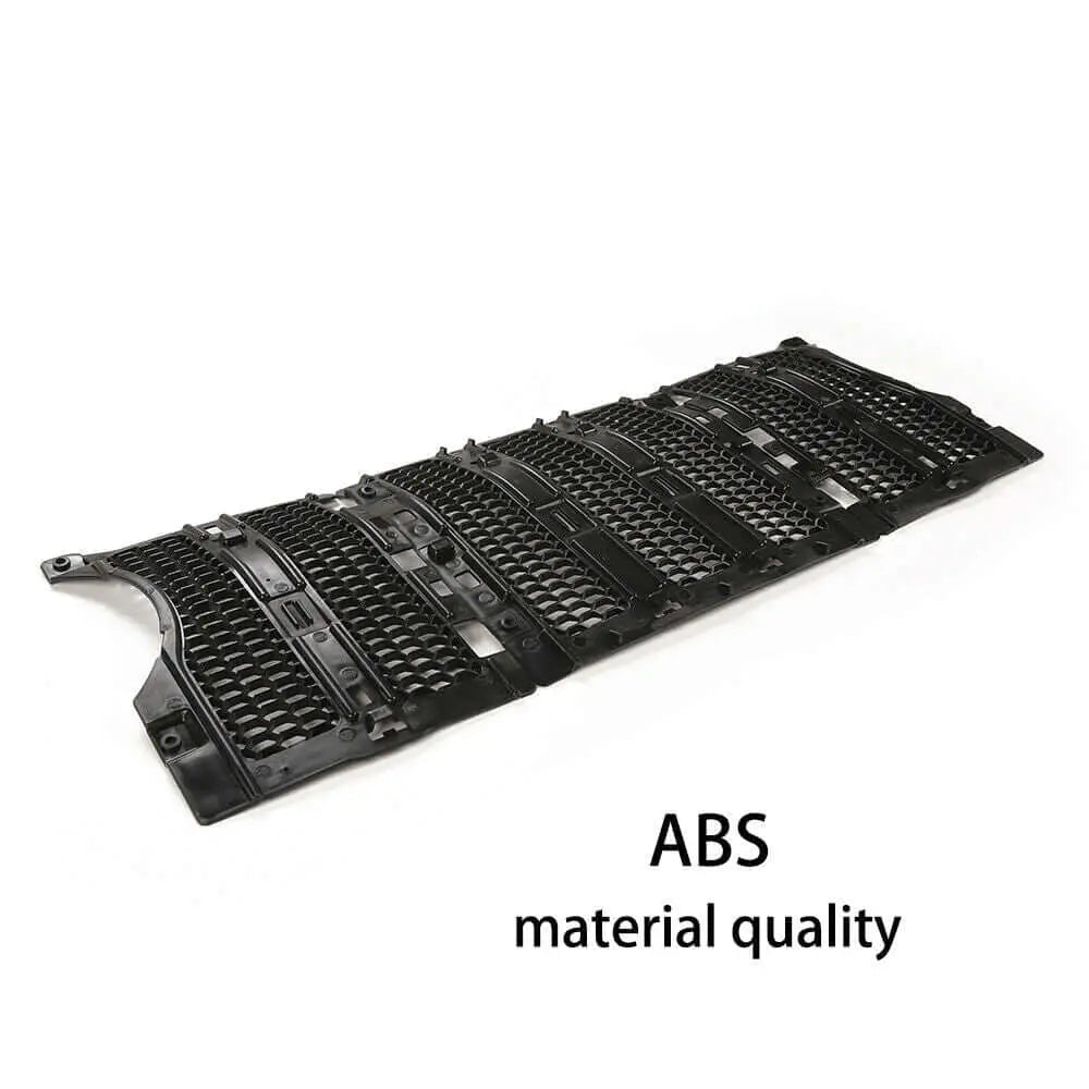 For 2018-2023 Jeep Wrangler JL JLU& Gladiator JT Front Grille Insert Mesh Cover Black