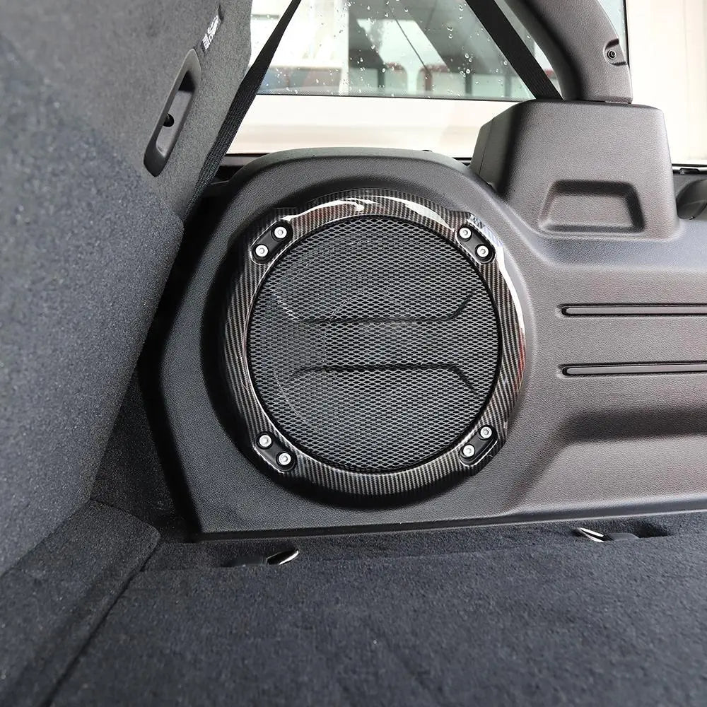 For 2018-2023 Jeep Wrangler JL Rubicon A-pillar &Roof &Trunk Speaker Cover Trim Kit