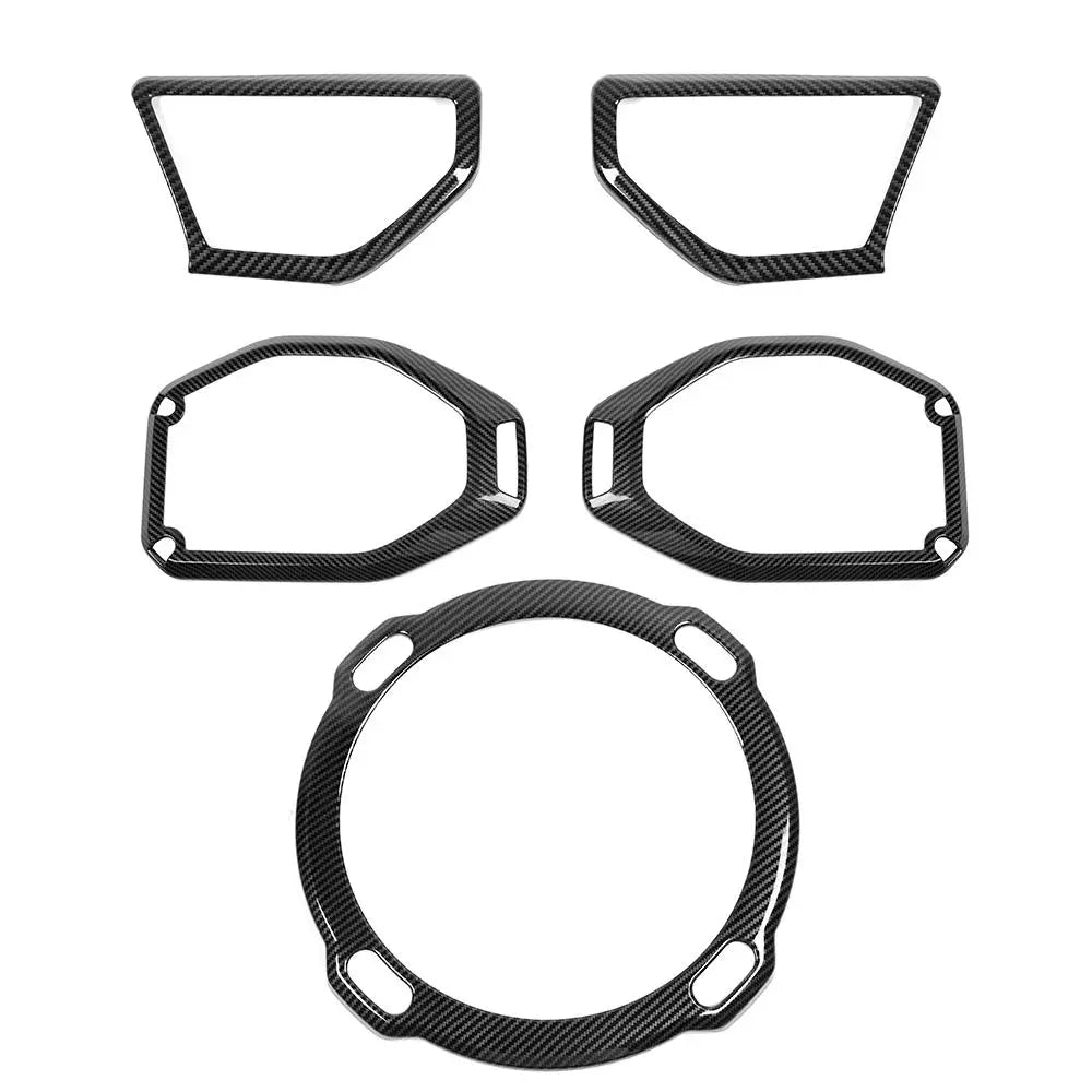 For 2018-2023 Jeep Wrangler JL Rubicon A-pillar &Roof &Trunk Speaker Cover Trim Kit