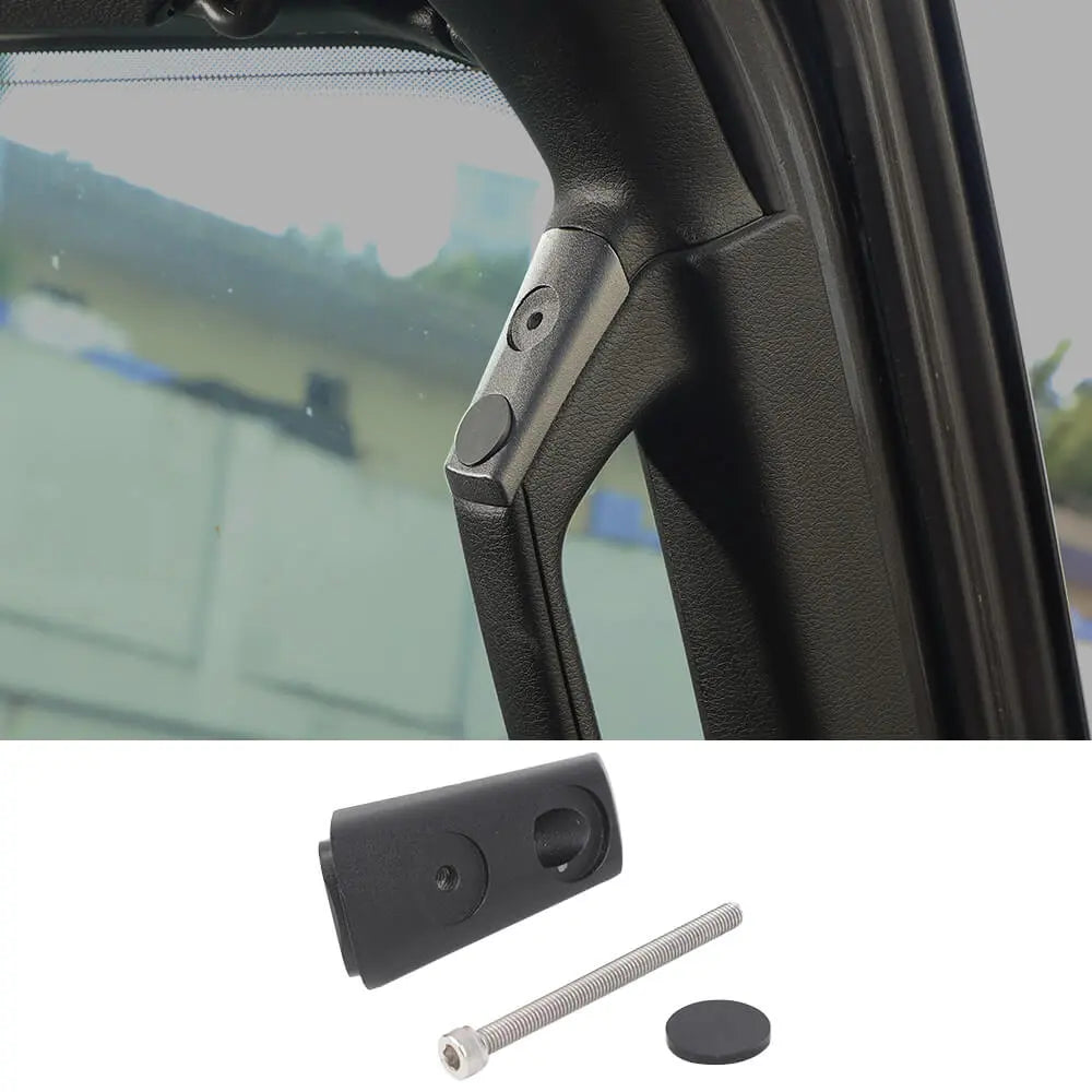 For 2018-2023 Jeep Wrangler JL & Gladiator JT A-Pillar Grab Bar Base Mount Solution