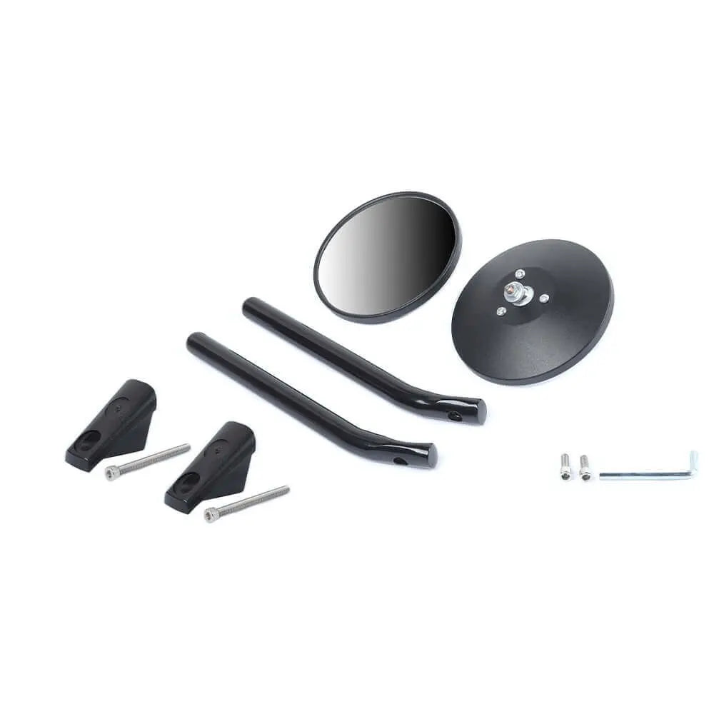 For 2018-2023 Jeep Wrangler JL & Gladiator JT A-Pillar Grab Handle Rear View Mirrors