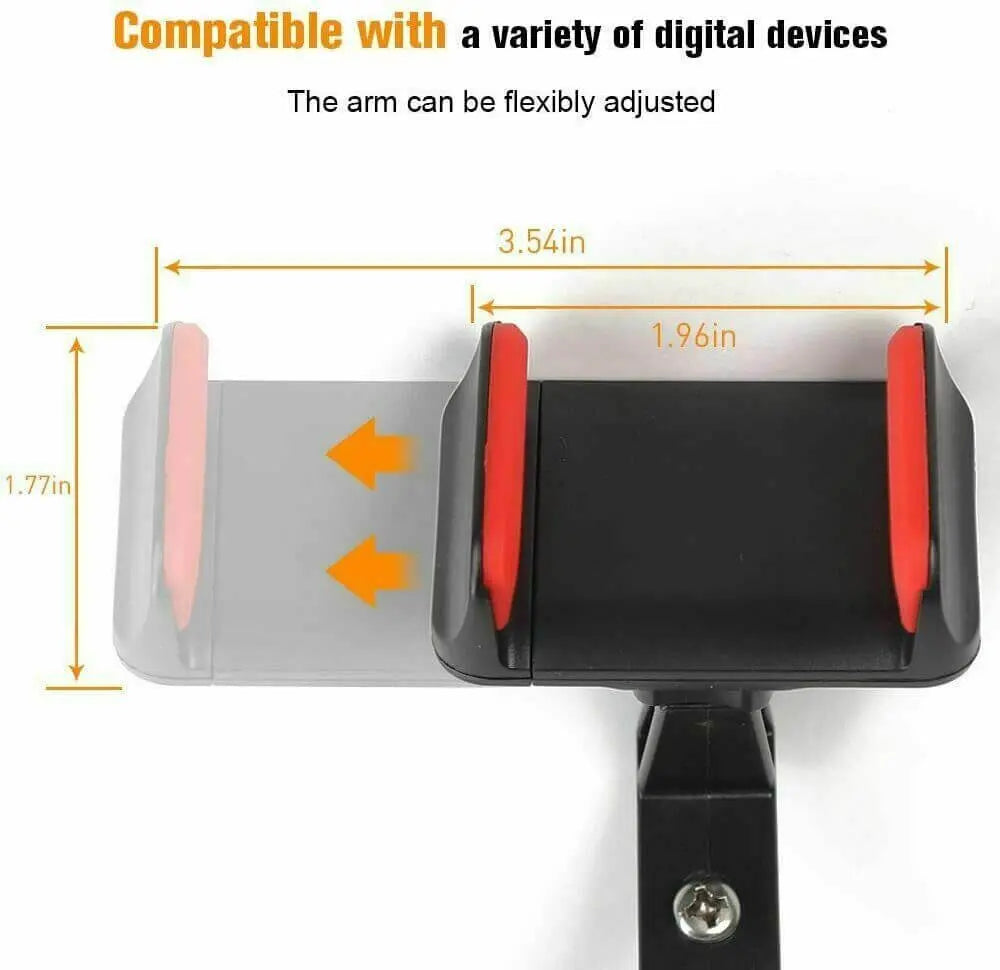 For 2018-2023 Jeep Wrangler JL & Gladiator JT Cell Phone Holder Walkie Talkie Stand Mount Bracket