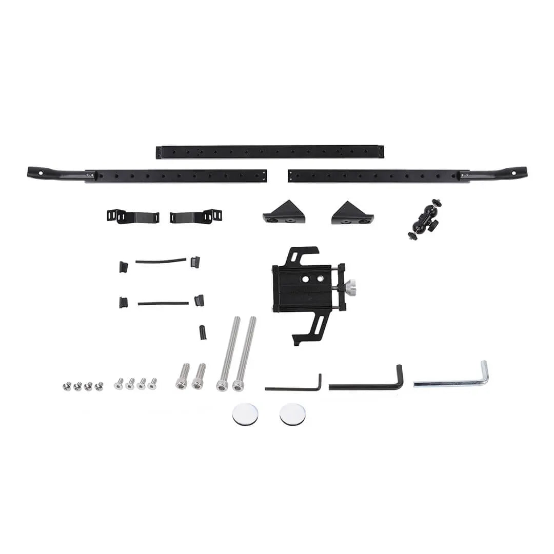 For 2018-2023 Jeep Wrangler JL & Gladiator JT Interior Center Console Dash Extended Mount Phone Holder Bracket