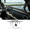 For 2018-2023 Jeep Wrangler JL & Gladiator JT Interior Center Console Dash Extended Mount Phone Holder Bracket