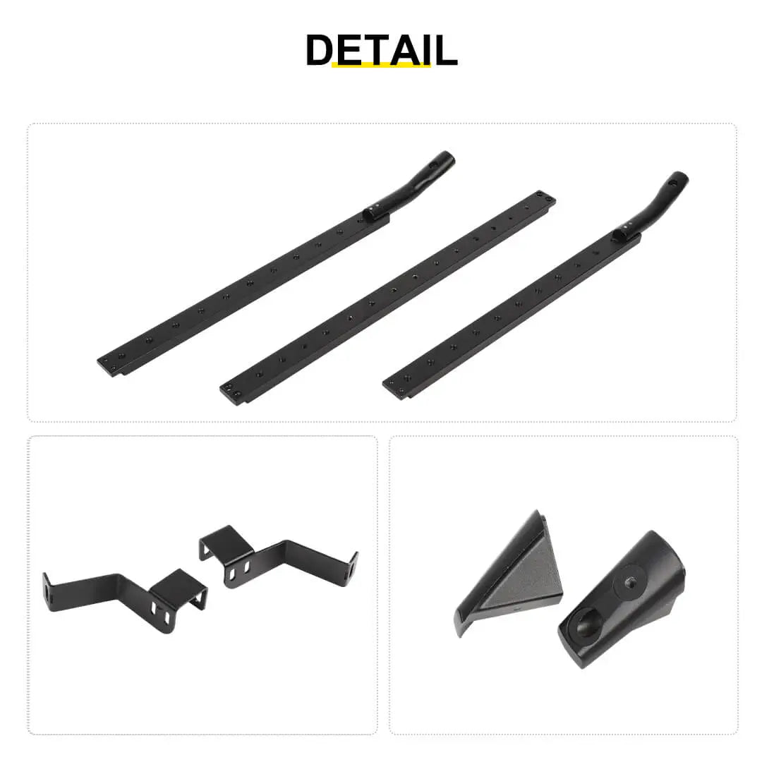 For 2018-2023 Jeep Wrangler JL & Gladiator JT Interior Center Console Dash Extended Mount Phone Holder Bracket