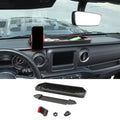 For 2018-2023 Jeep Wrangler JL & Gladiator JT Interior Center Console Dash Panel Storage Box Tray Mount Phone Holder