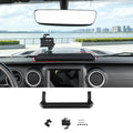 For 2018-2023 Jeep Wrangler JL & Gladiator JT Interior Center Console Dash Phone Holder Mount Bracket