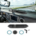 For 2018-2023 Jeep Wrangler JL & Gladiator JT Interior Center Console Magnetic Phone Mount Holder Bracket