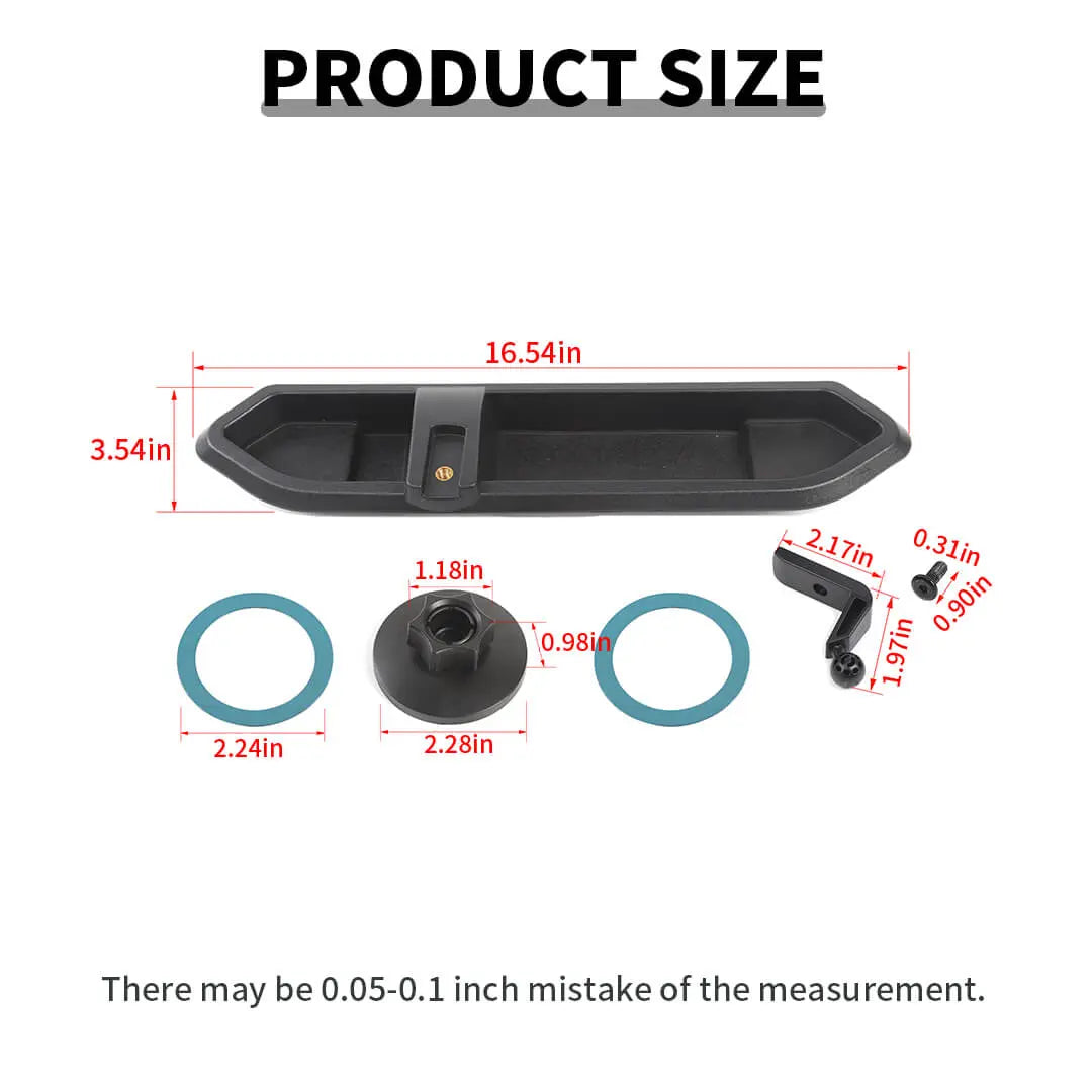 For 2018-2023 Jeep Wrangler JL & Gladiator JT Interior Center Console Magnetic Phone Mount Holder Bracket
