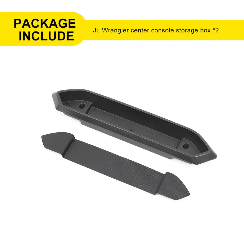 For 2018-2023 Jeep Wrangler JL & Gladiator JT Interior Center Console Storage Box Accessories