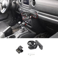 For 2018-2023 Jeep Wrangler JL & Gladiator JT Interior Copilot Handle Cup Bottle Holder Mount Bracket