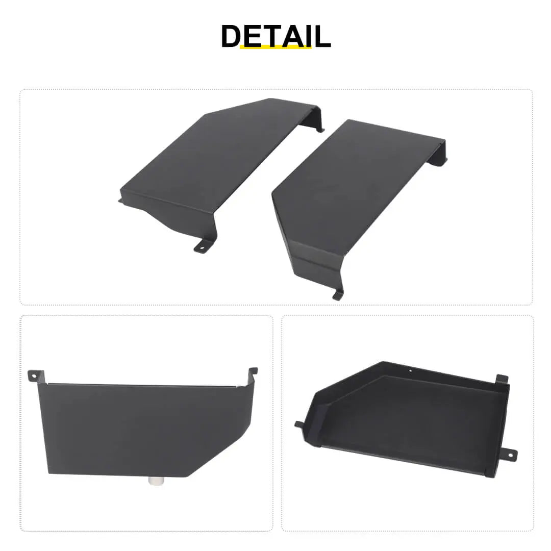 For 2018-2023 Jeep Wrangler JL & Gladiator JT Interior Front Rear Door Mesh Storage Pockets Box