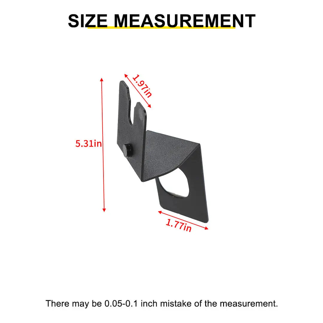 For 2018-2023 Jeep Wrangler JL & Gladiator JT Interior Walkie Talkie Mount Bracket Stand Accessories