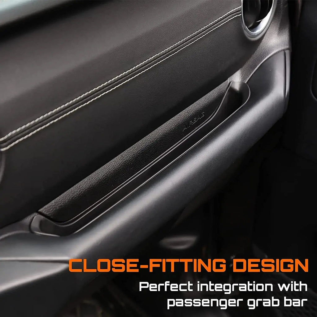 For 2018-2023 Jeep Wrangler JL & Gladiator JT Passenger Co-Pilot Grab Bar Storage Tray Organizer Handle Box