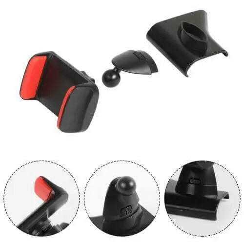 For 2018-2023 Jeep Wrangler JL & Gladiator JT Center Console Phone Holder Cellphone Mount